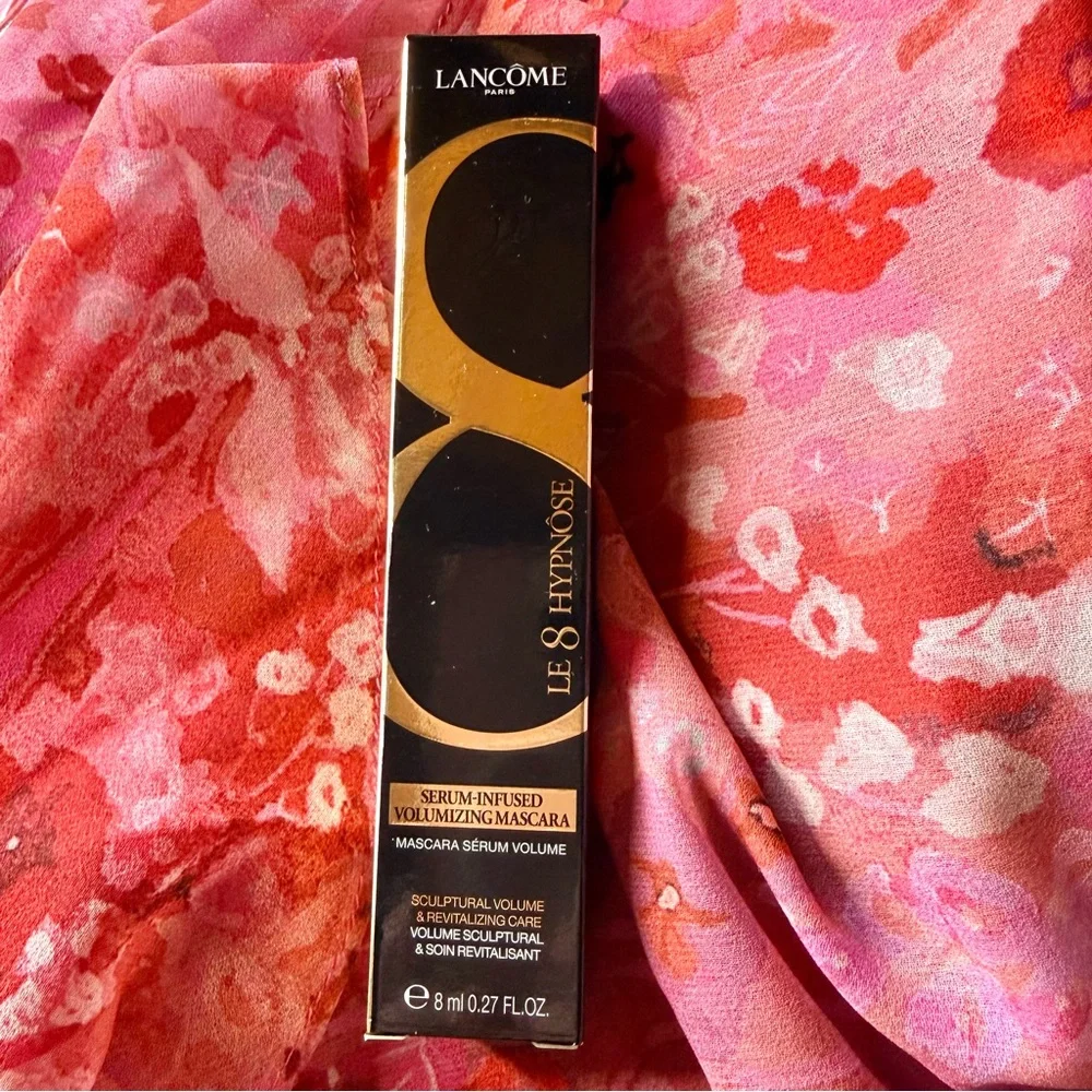 Lancôme Le 8 Hypnôse Serum Infused Volumizing Mascara Noir Black New